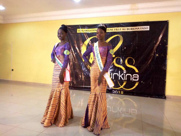 Miss Burkina présélection région des cascades.