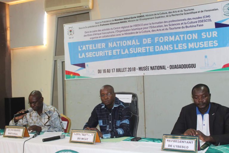 Sécurité et sureté dans les musées: Des acteurs en formation à Ouagadougou