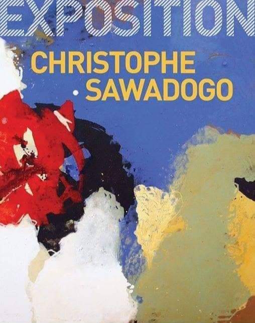 PEINTURE: Christophe Sawadogo utilise la calligraphie et la poésie pour faire passer ses messages.