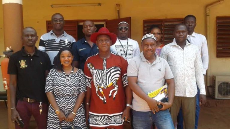 FITINI SHOW 2019: Les organisateurs chez le Maire central de la commune de Bobo-Dioulasso.