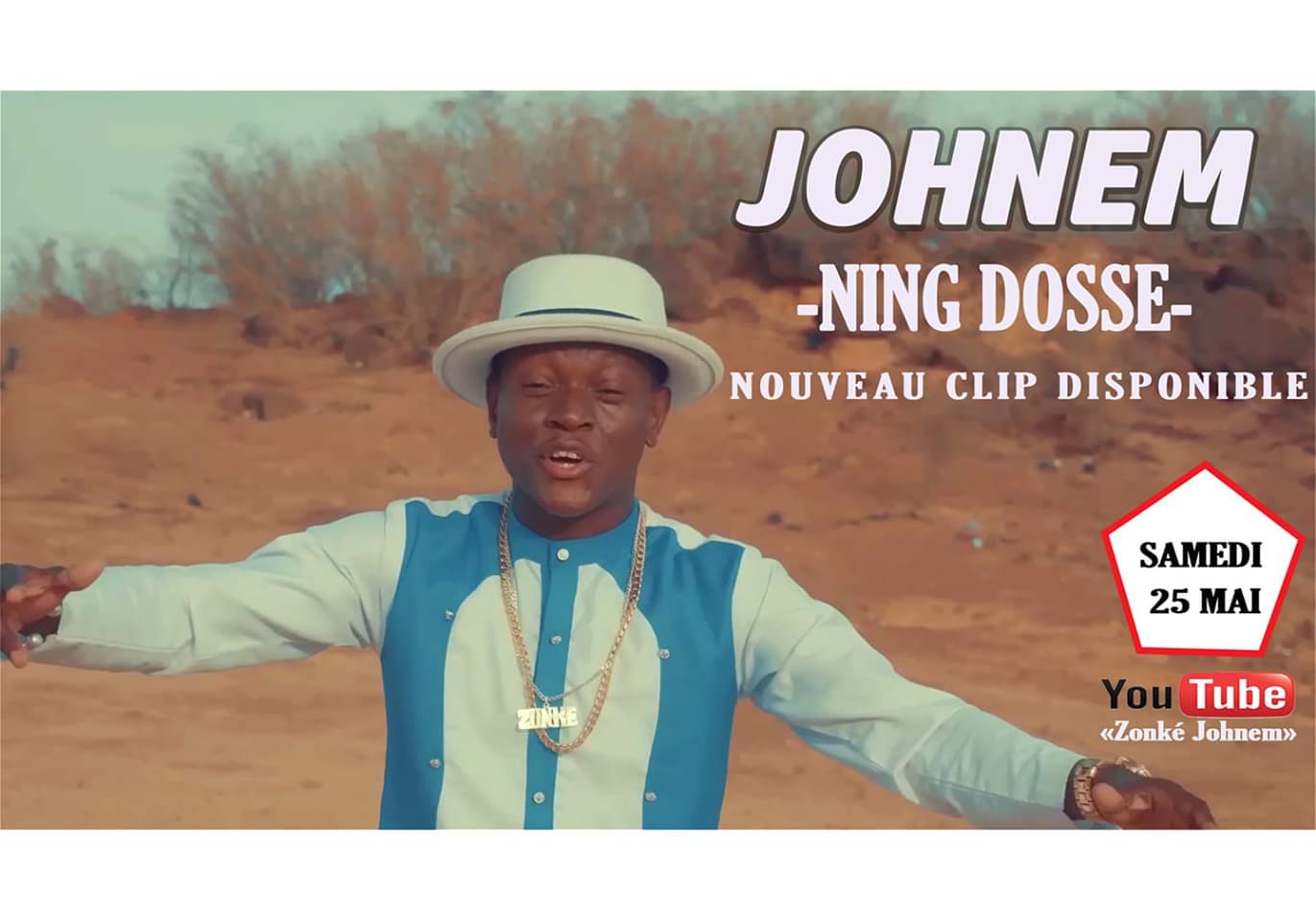  New BRAND : Decouvrons le clip “Ning Dossé” de l’artiste Johnem.