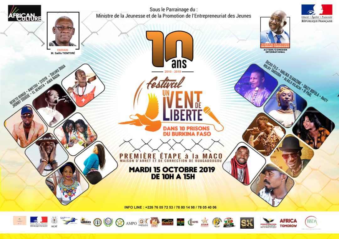  Festival “Un vent de liberté” 2019: Tous à la MACO le mardi 15 octobre (étape 1).