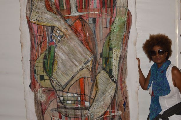 RIPO 2019 : Mounia Orosemane entre « poétique » peint au couleur « des bouts de petits matins ».