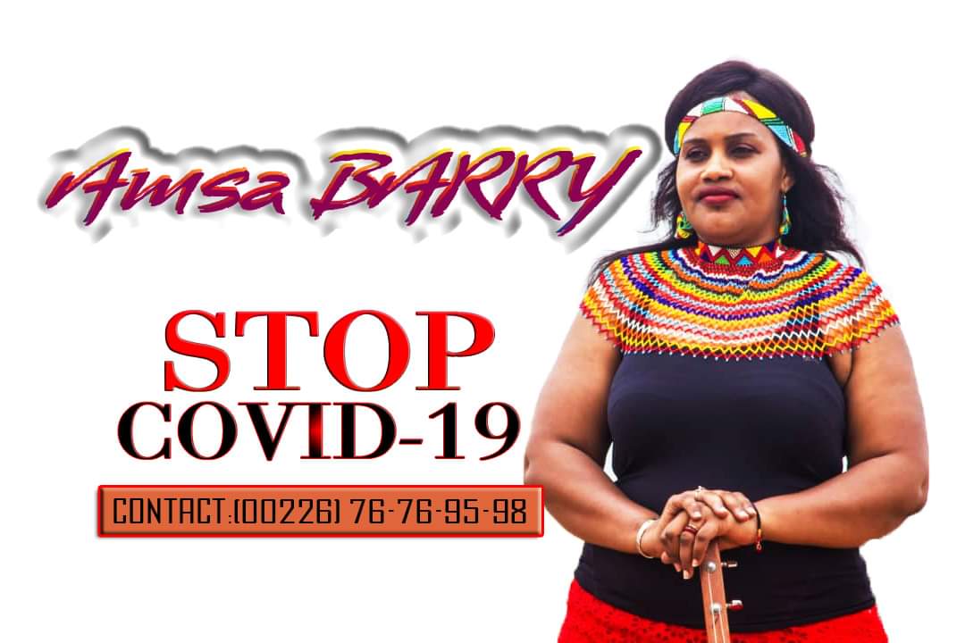  Stop-Covid-19 : AMSA BARRY, lève la voix