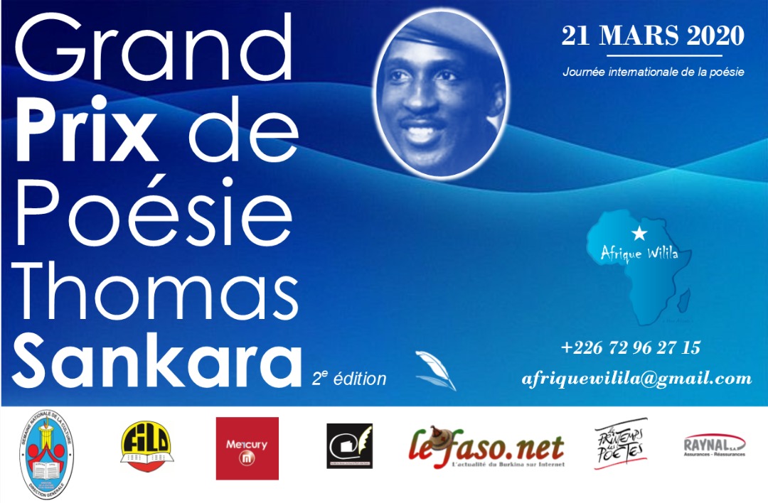  Grand Prix de Poésie Thomas Sankara 2020 : Proclamation des résultats