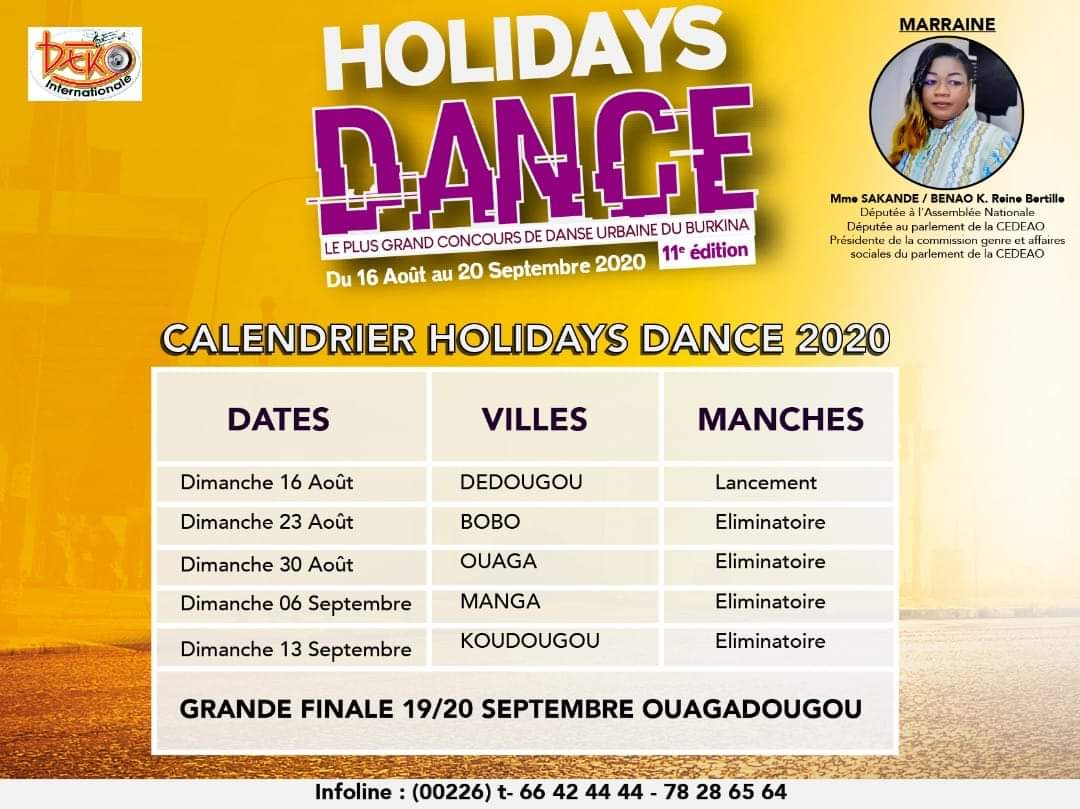 “Holidays Dance” 2020: Un don prévu à l’orphelinat “Sainte Cécile” pour marquer le lancement
