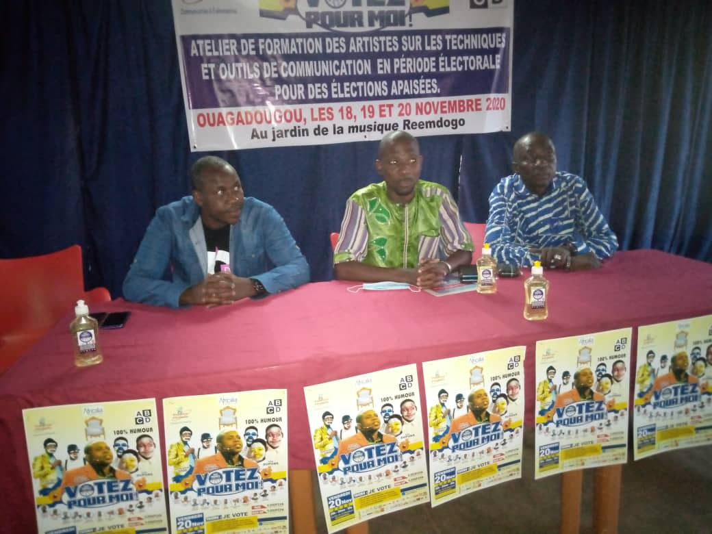 HUMOUR: des humoristes en formation pour le spectacle “votez pour moi”