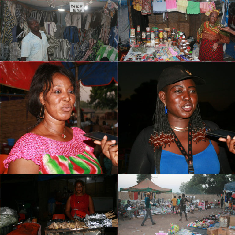 Rue marchande du festival Niangoloko en fête : les exposants dressent un bilan à mi-parcours mitigé