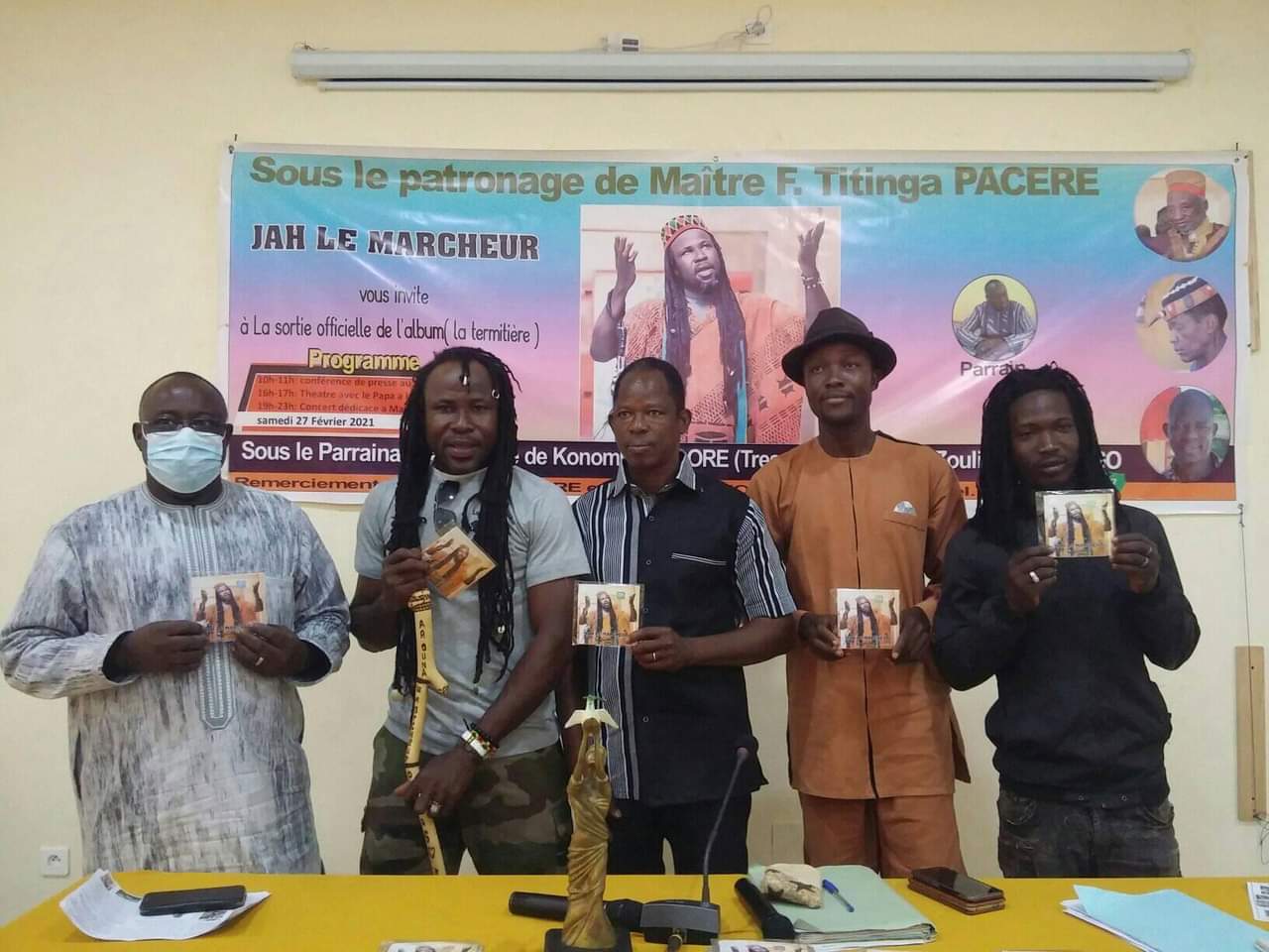  MUSIQUE : Jah le marcheur signe une première sortie discographique intitulée “la Termitière”