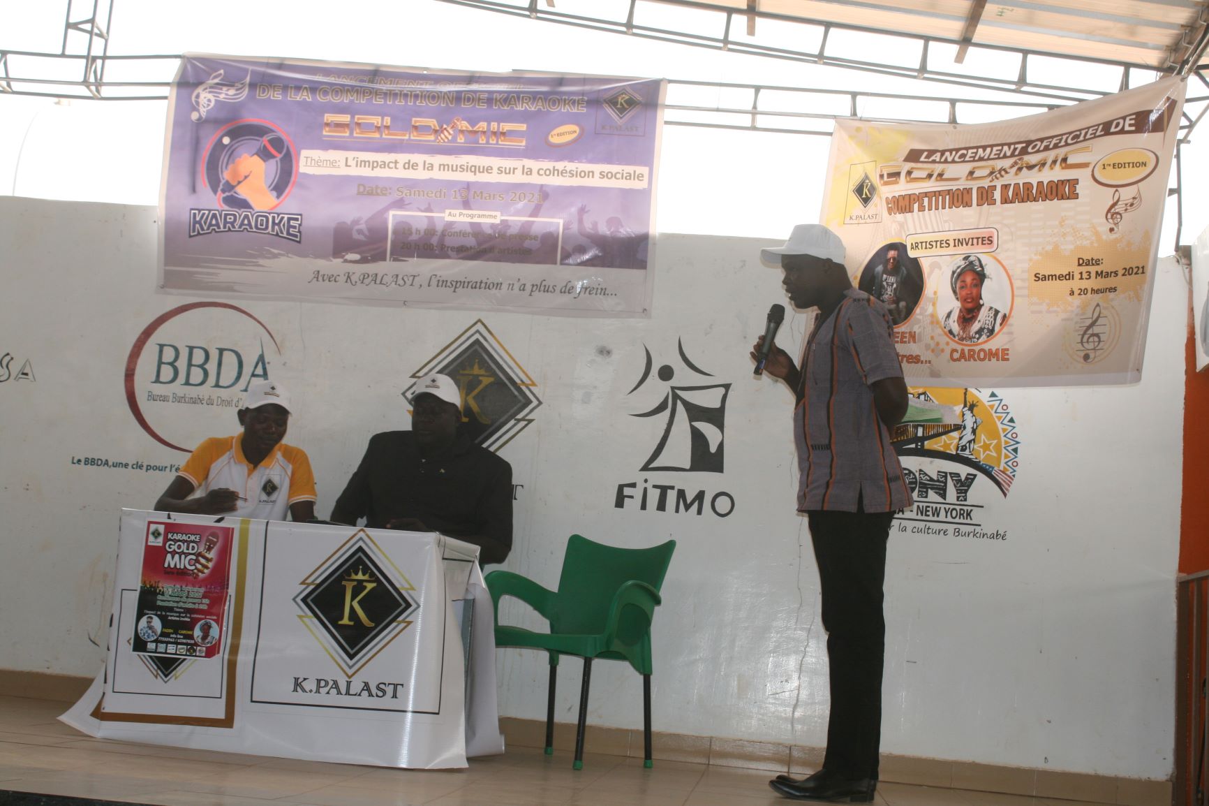  KARAOKE GOLD MIC : Le promoteur Yacouba Ouedraogo lance la première édition