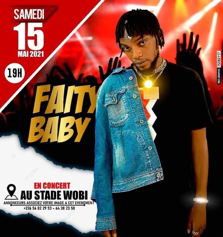  MUSIQUE: Faïty Baby annonce du « lourd » au stade Wobi le 15 mai prochain