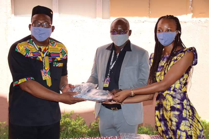 FESPACO 2021 et lutte anti Covid-19: l’ONG ‘’360 développement” offre 4000 bavettes
