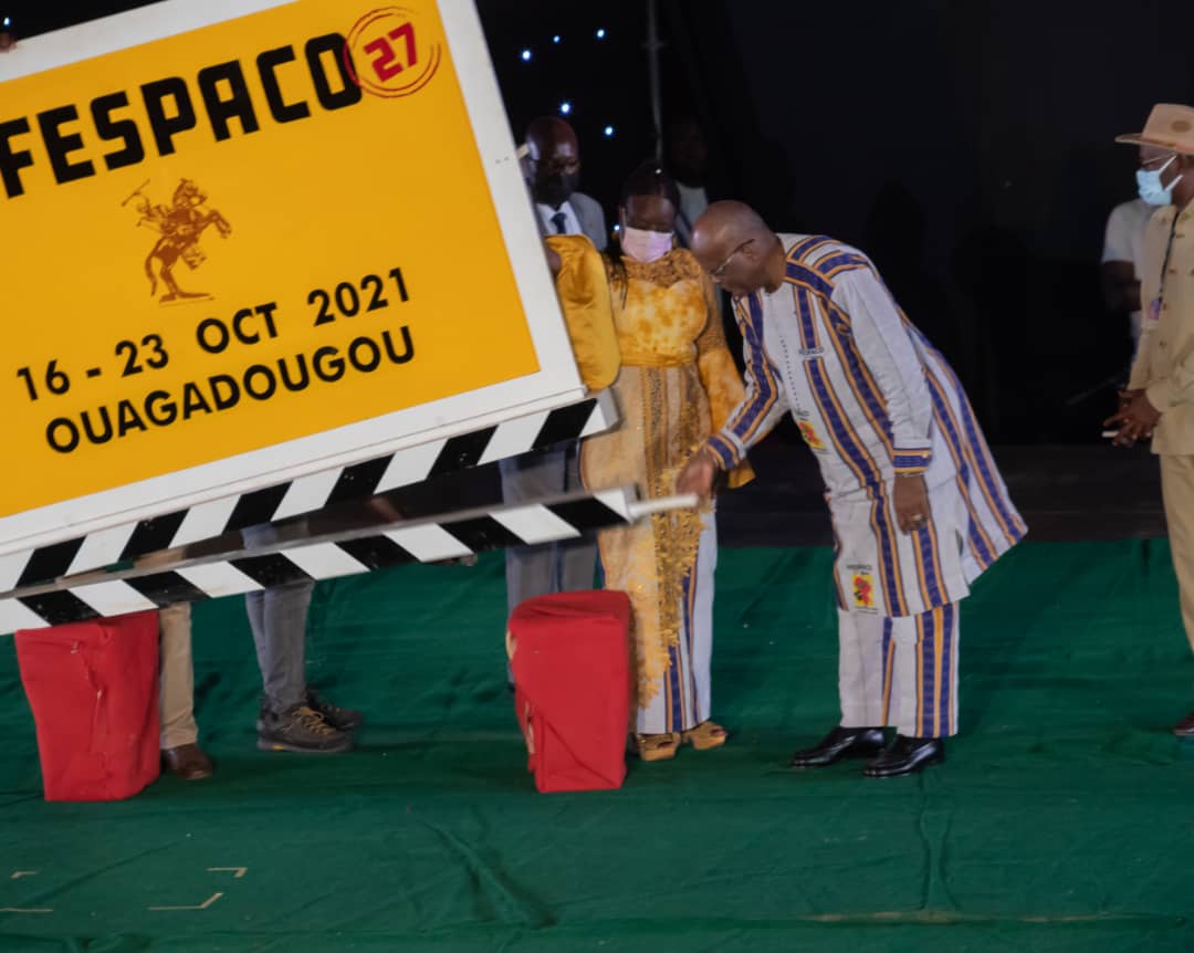  FESPACO 2021: le clap d’ouverture officiellement donné par le président du Faso