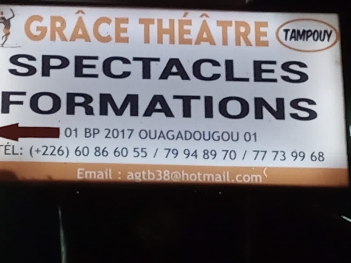 THÉÂTRE: un second “centre culturel Grâce Théâtre” ouvre ses portes à tampouy