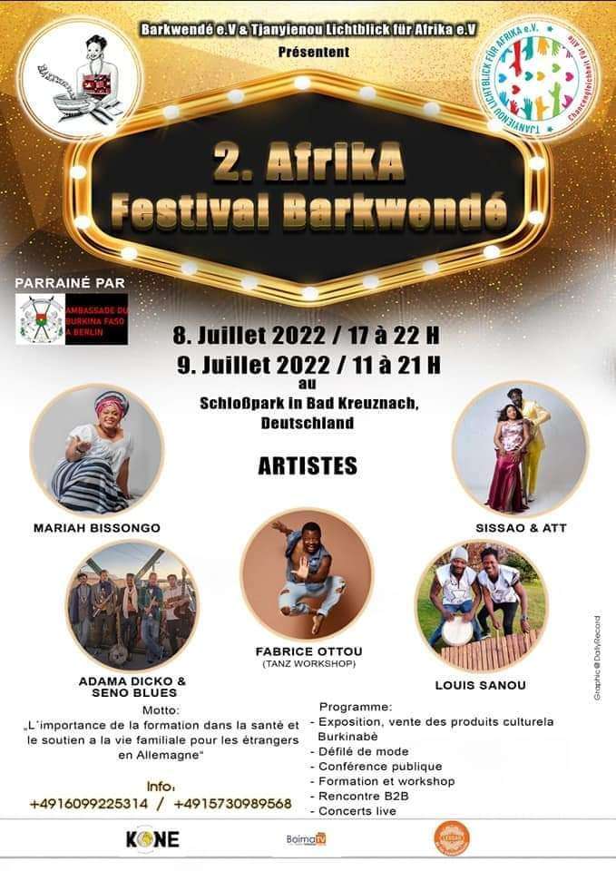 Festival Afrika Barkwendé: l’association Barkwendé e.v promeut la culture burkinabè en Allemagne