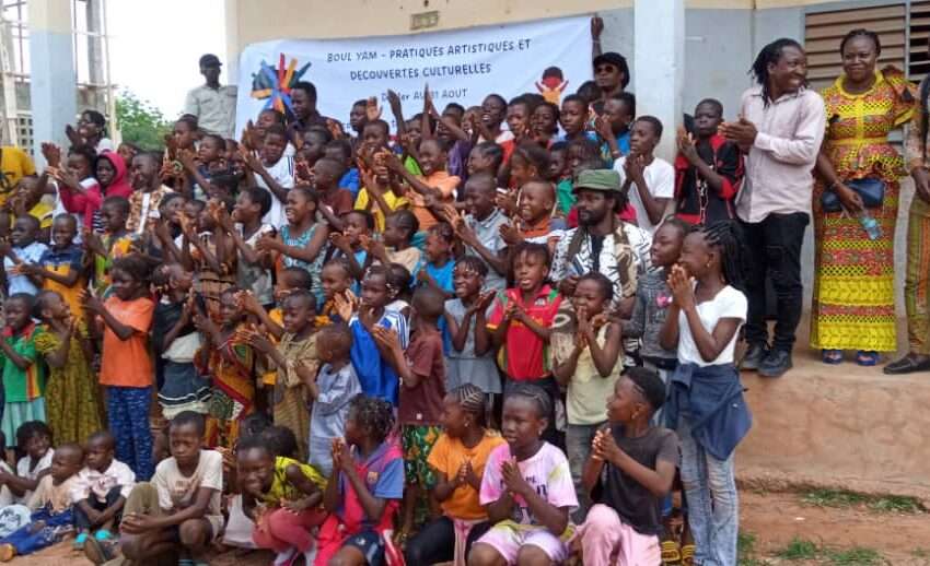  Édition 6 du Projet Boul-Yam PADC: une centaine d’enfants à l’école de l’apprentissage artistique