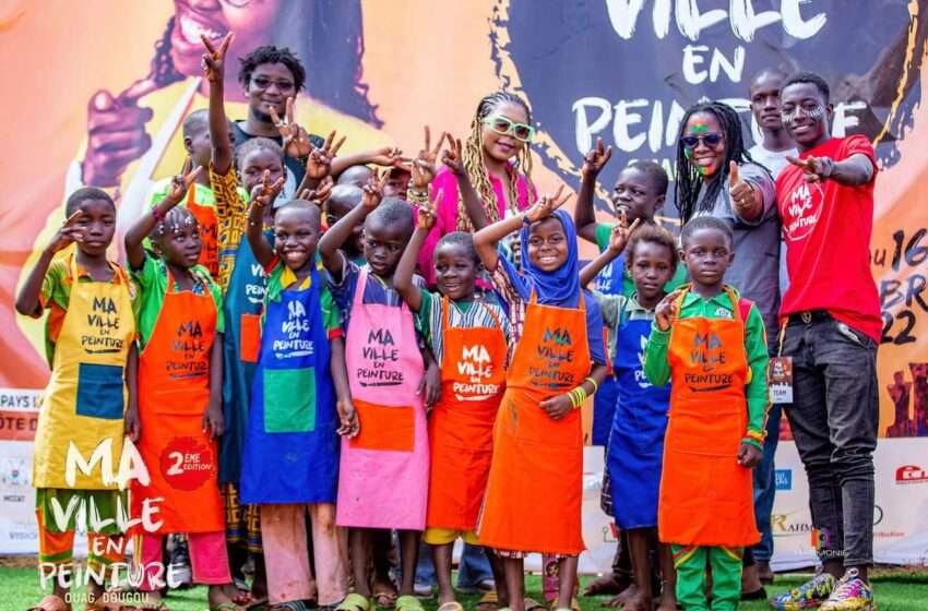  « Ma ville en peinture »: l’acte 2 se poursuit dans les artères de Ouagadougou