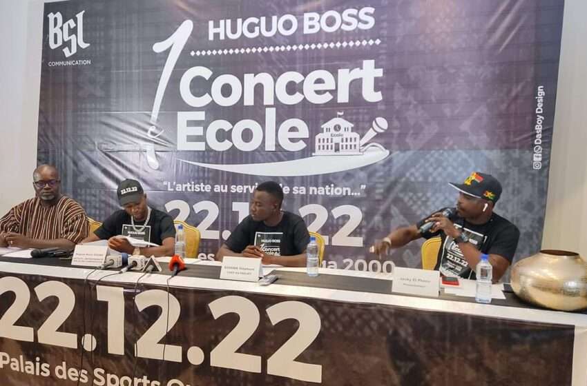  « Un concert, une école »: Huguo Boss entend implanter une école de haut standing à Zabré