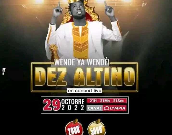 Concert de Dez Altino le 29 octobre prochain: la cohésion sociale à l’honneur