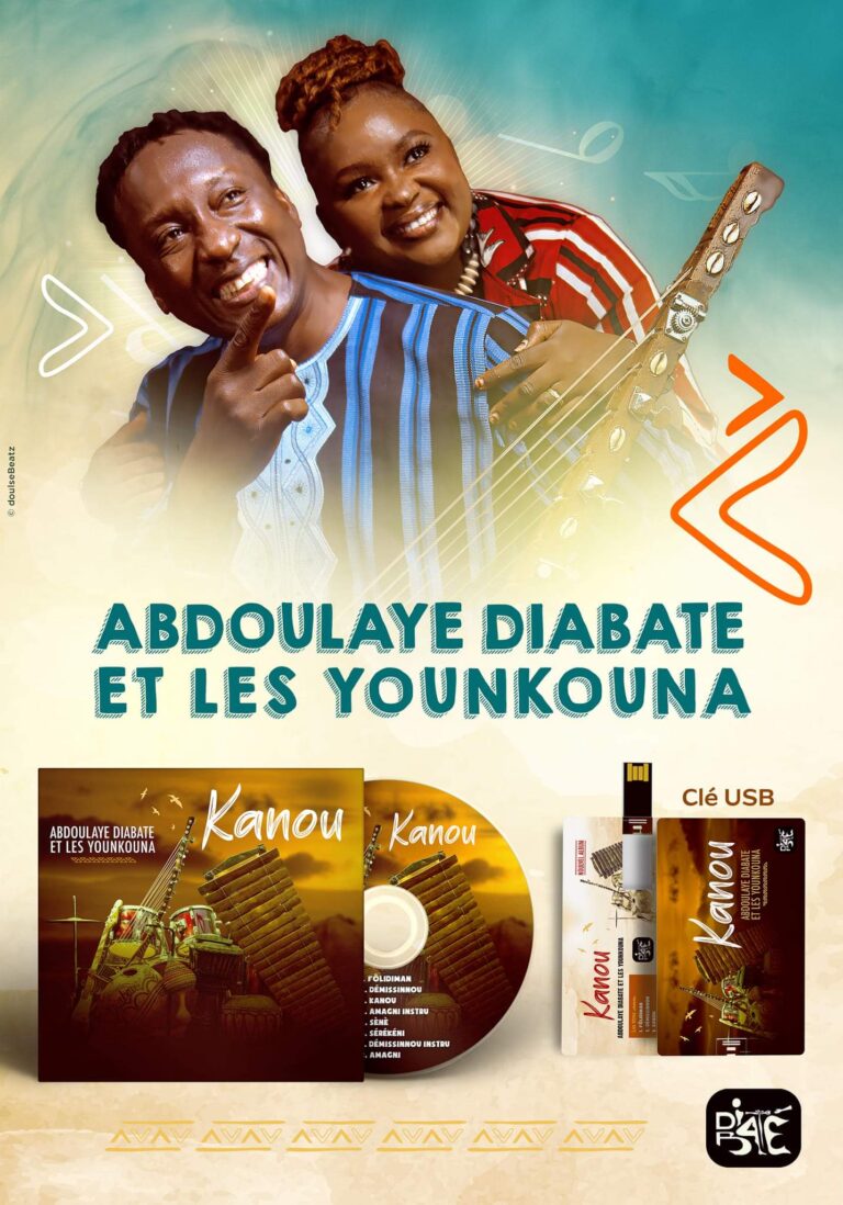 Sortie discographique : Abdoulaye Diabaté et les Younkouna lancent l’album « Kanou »