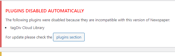Plugin Error