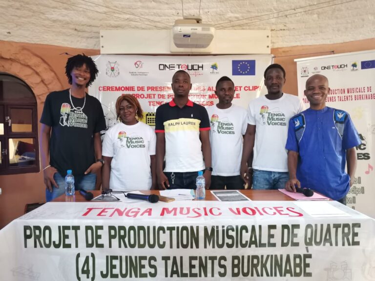 MUSIQUE : One Touch production présente le projet de production musicale de 4 jeunes talents burkinabè