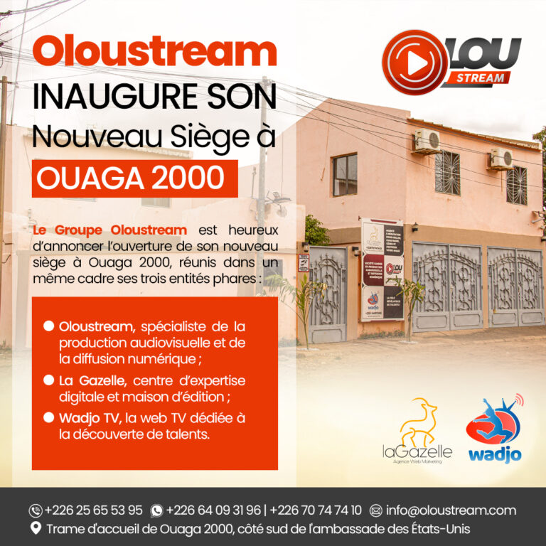 Information : Oloustream inaugure son nouveau siège à Ouaga 2000