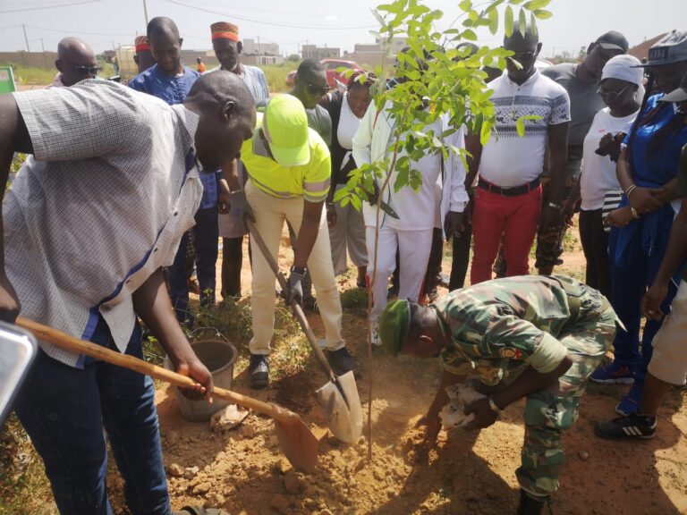 OUAGADOUGOU : « l’opération cité verte » est lancée à la Cité SOCOGIB Nioko 2