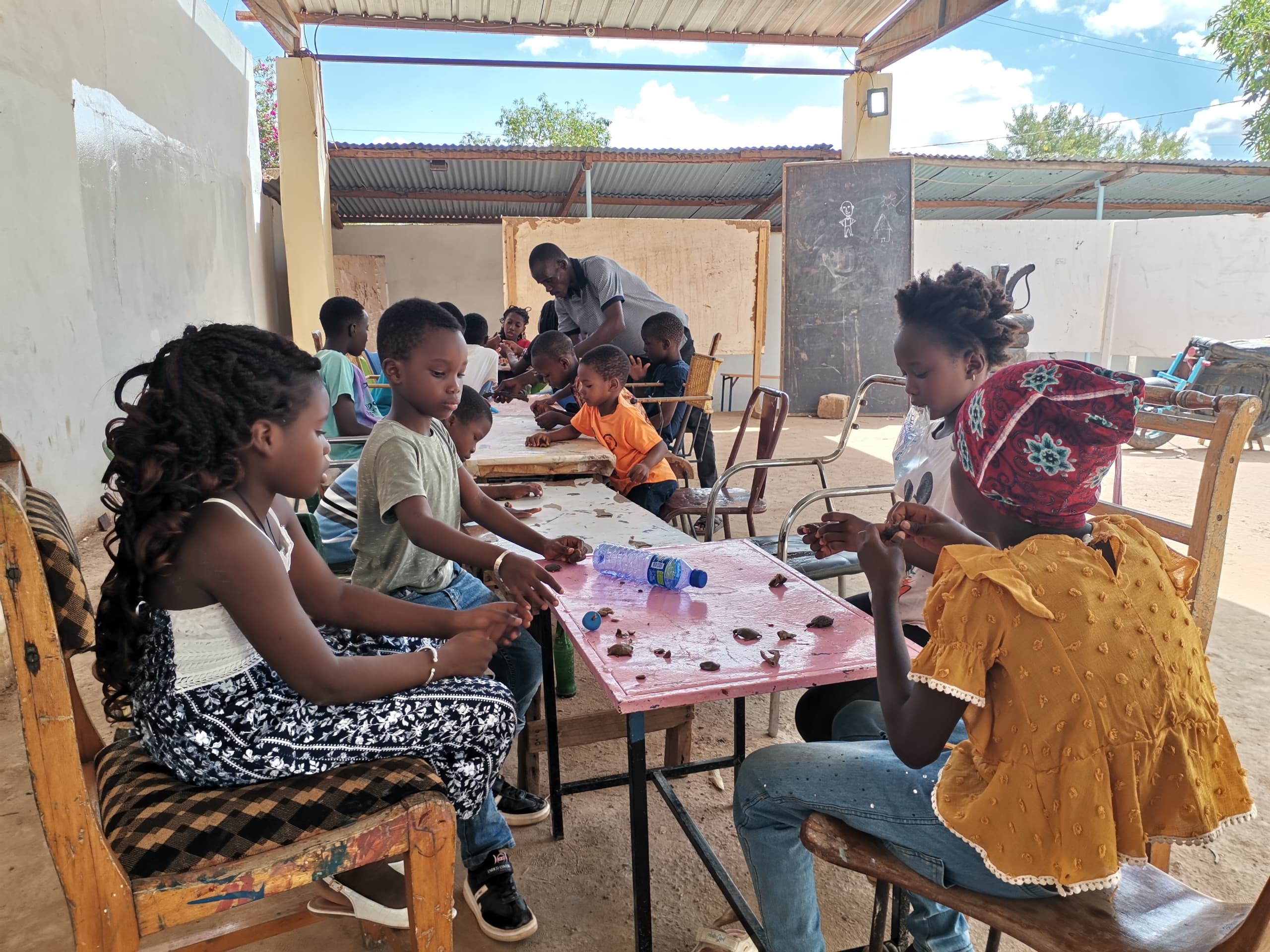 La soirée du mardi 8 juillet était consacrée au modelage